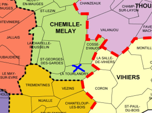 La Tourlandry - Situation 