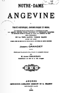 GRANDET Joseph - Notre Dame l'Angevine