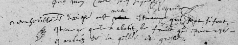 Plessis-Grammoire-1659 août - Vent horrible