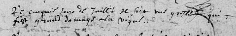 Plessis-Grammoire-1660 juillet - Grêle