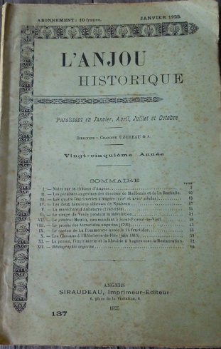 Anjou Historique