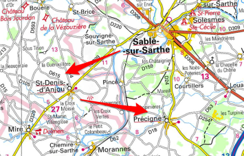 Carte des déplacements de BOISDAUFRAY Jacques2