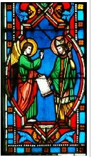 Saint Euverte - Vitrail de la cathédrâle d'Orléans -