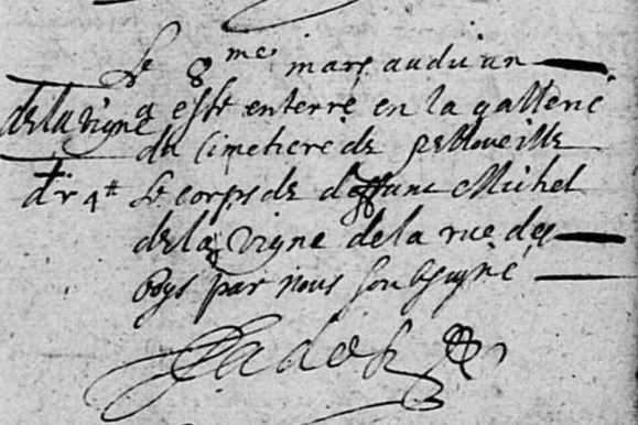 DELAVIGNE Michel - S - 8-03-1647 - Pellouailles