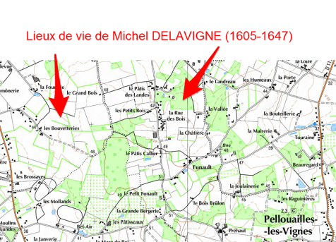 Pellouailles - Les Bouvetteries - La Rue des Bois