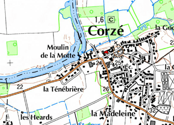 Corzé-La ténébrière