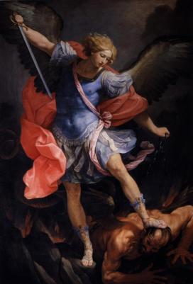 Guido Reni, L'Arcangelo Michele che abbatte Satana (1635)