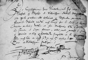 Serment de sage-femme de Françoise ESNAUD-27 octobre 1617