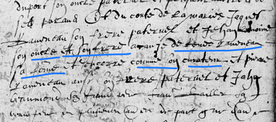 Extrait du mariage de Madelaine RAVENEAU - 27 juillet 1621 - Cheviré-le-Rouge