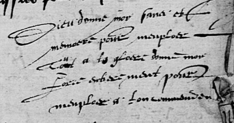 Vers- Registre de baptêmes-Cheviré