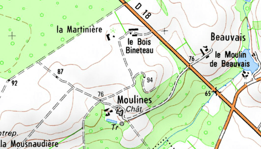 Cheviré-le-Rouge - La Martinière de Moulines