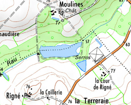 Echemiré-Rigné-La cour de Rigné