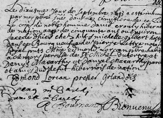 CROLY Daniel - S - 1693-Pellouailles - Hibernois