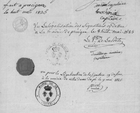 CHAIGNON René - Dossier - Vue 9 - certificat d'exercice-suite