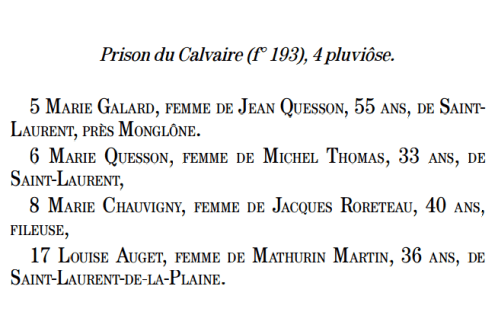 Mémoires du Champ des Martyrs-Abbé Gruget-1816-Extrait