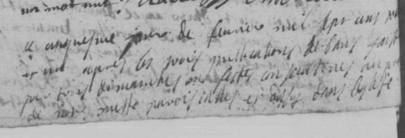 CHAIGNON Jacques x LANDELLE Françoise - 5 février 1731 - Vion