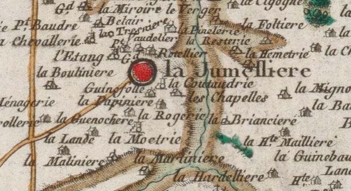 La Jumellière-Carte Cassini