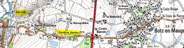Botz-en-Mauges-Fontaine Horau et Gévrisse