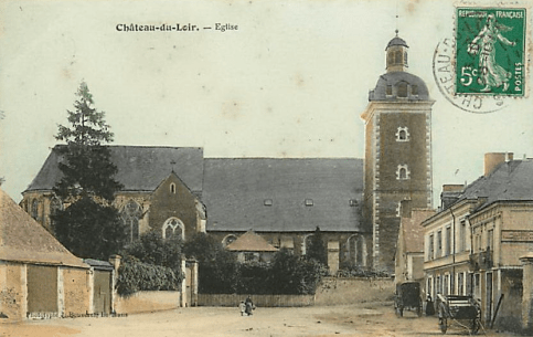 Chateau-du-Loir (72)-Eglise Saint-Guingallois
