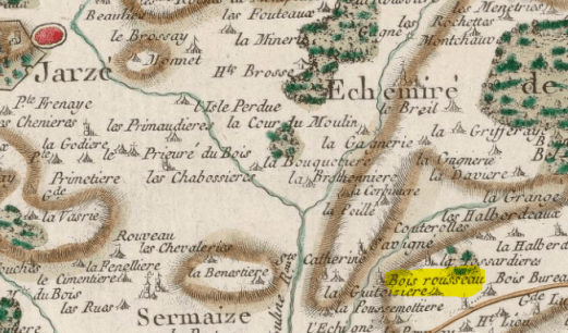 Echemiré-Le Bois Rousseau