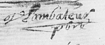 LAMBATEUR Jean - 1688 - Ambillou-Château-Prêtre