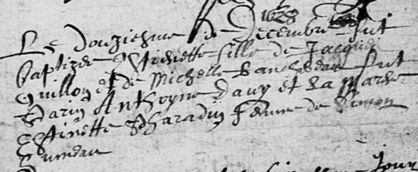 ONILLON Etiennette - 1628 - Joué