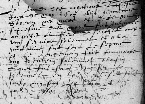 SOREAU Germaine - S - 5 mai 1603