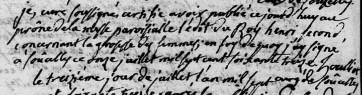 Soucelles-Edit_grossesse_henry-Second-11_juillet_1773